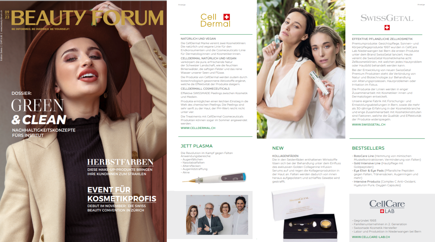 Beauty Forum — SwissGetal y CellCare Lab