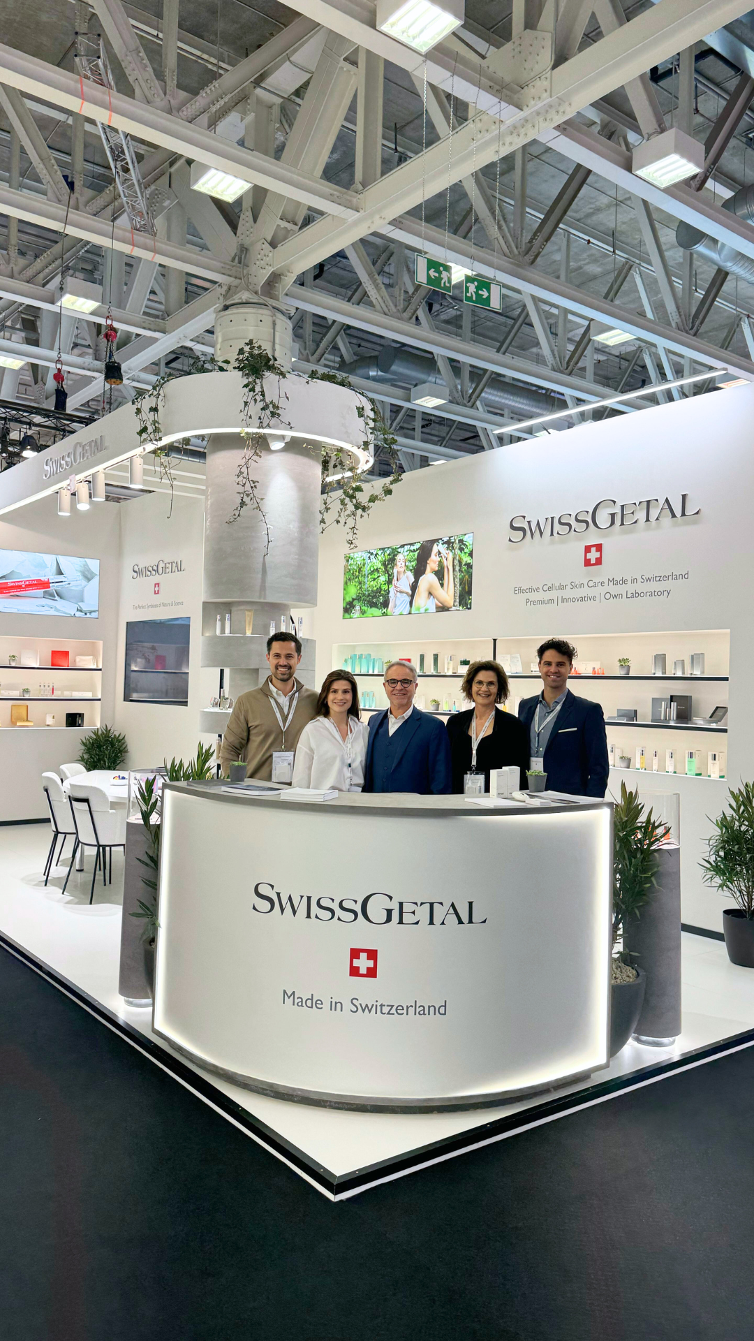 SwissGetal en Cosmoprof Worldwide Bologna 2025